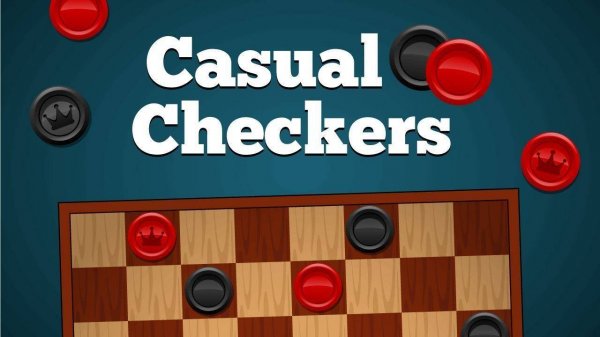 Classic Draughts Tactical Board Game