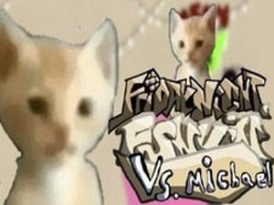 FNF vs Michael The Walking Cat Online Rhythm Game Arcade Game
