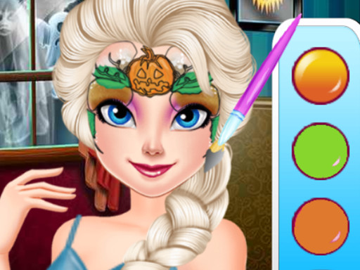 Sister Princess Trick Or Treat Halloween Dress Up Game