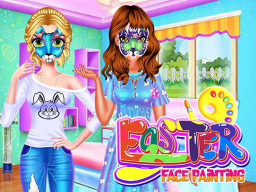 Easter Face Painting Game Dress Up Game