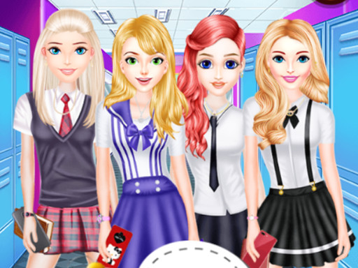 Girls School Fashion Online Dress-Up Game