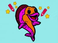 Goldfish Coloring Art Game