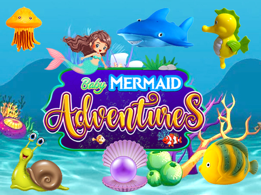 Baby Mermaid Adventures Online Arcade Game