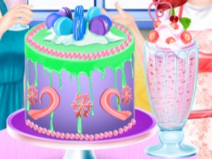 Yummy Cake Shop Online Cooking Game