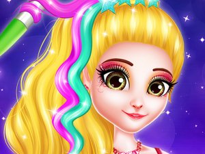 Hair Saloon Color by Number - Girls Fashion Games Online Fashion Game