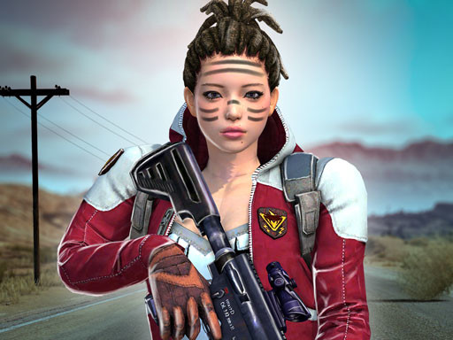 Commando Girl Adventure Game Arcade Game