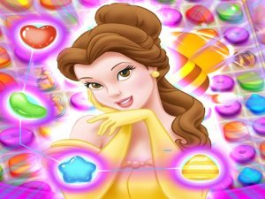 Belle Princess Match 3 Puzzle Online Game - Puzzle Game