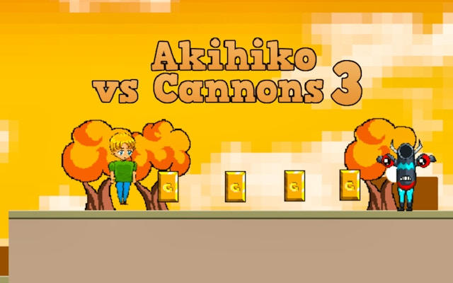 Akihiko vs Cannons 3: Platformer Challenge