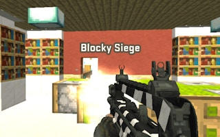 Blocky Siege: Pixel Multiplayer Precision Game