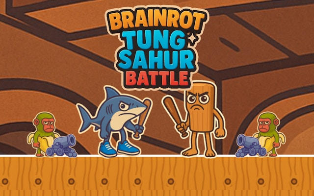 Brainrot Tung Sahur Battle - Dodgeball Arena