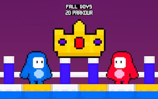 Fall Boys 2D Parkour Challenge