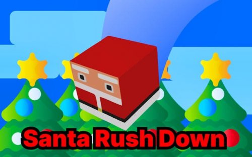 Santa Rush Down - Christmas Platformer Game