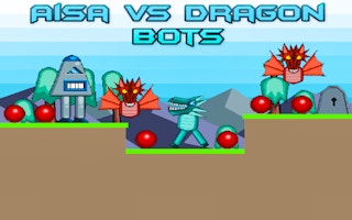 Aisa vs Dragon Bots: Platformer Challenge