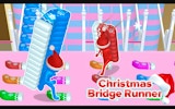 Christmas Bridge Runner: Holiday Bridge Builder
