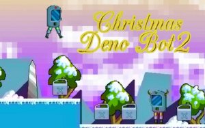 Christmas Deno Bot 2: Sci-Fi Platformer Online Game