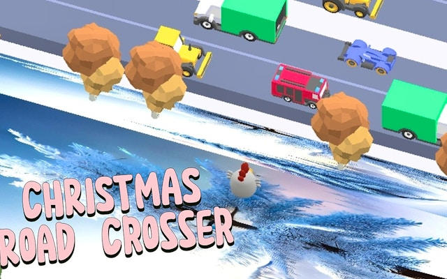 Christmas Road Crosser - Holiday Traffic Game