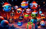 Christmas Ball Rush: Festive Toss Challenge
