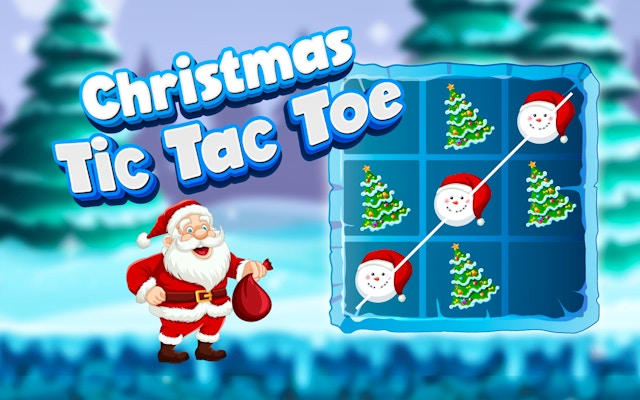 Christmas Tic Tac Toe Game