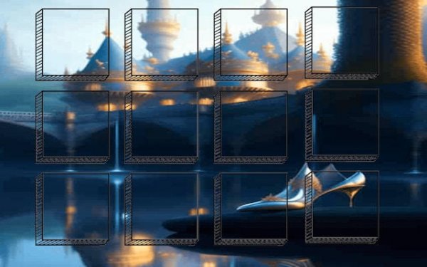 Cinderella Picture Slider Puzzle