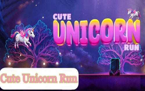 Cute Unicorn Run: Magical Dash Adventure
