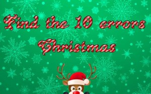 Find 10 Errors: Christmas Challenge Online Puzzle Game
