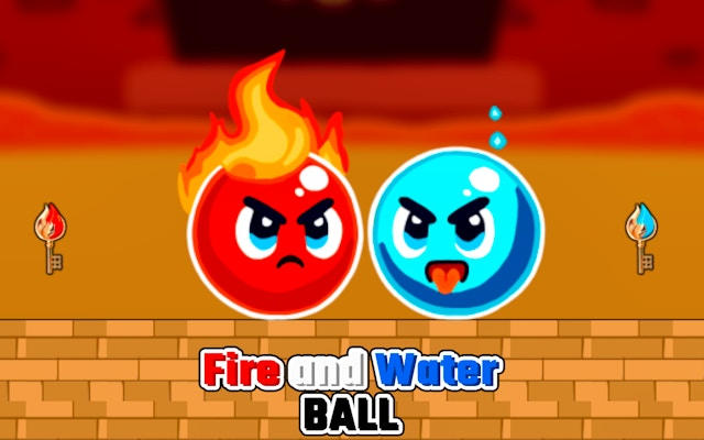 Fire and Water Ball: Temple Escape