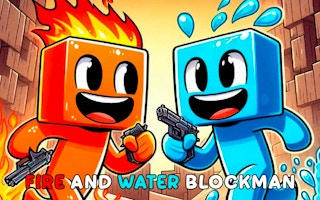 Fire and Water Blockman Adventure
