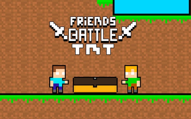 Friends Battle TNT: Catch & Collect Game