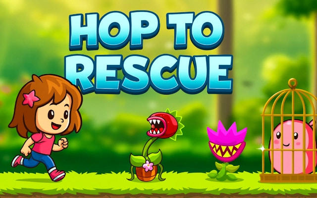 Hop to Rescue: Animal Rescue Platformer