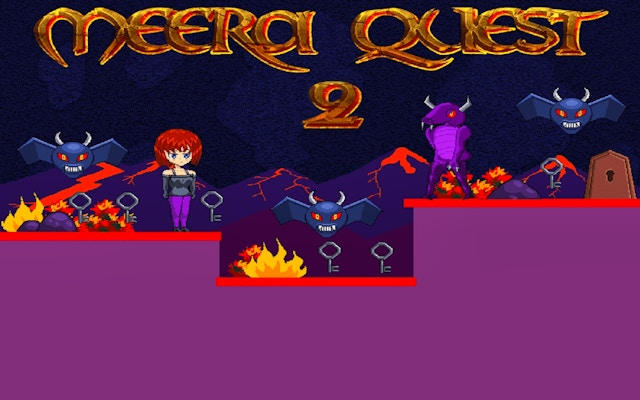 Meera Quest 2: Anime Platformer Adventure