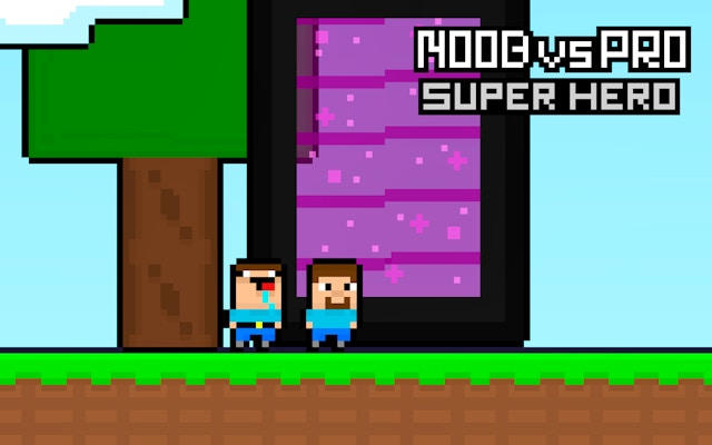 Noob vs Pro Super Hero: Rescue Adventure