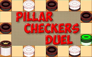 Pillar Checkers Duel - Tower Strategy Game