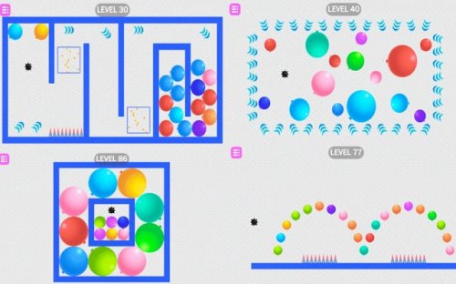 Pop the Balloons Bounce Game