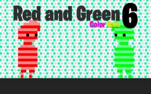 Red and Green 6: Color Rain - Arcade Runner Online Game