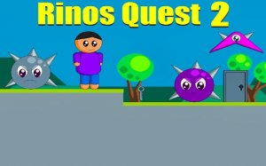 Rinos Quest 2: Platformer Adventure Online Game