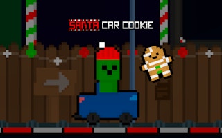 Santa Car Cookie - Christmas Delivery Adventure