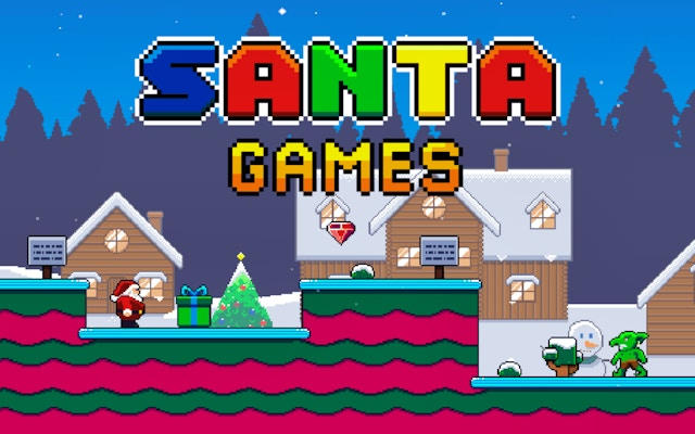 Santa Games: Pixel Adventure