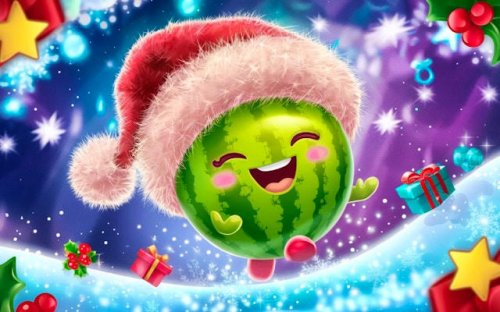 Santa Melon Endless Jump Adventure