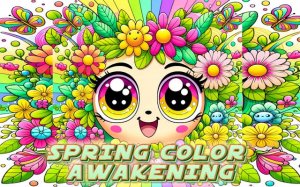 Spring Color Awakening: Digital Coloring Book Online Game