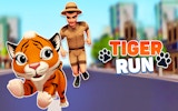 Tiger Run: Wild Parkour Adventure
