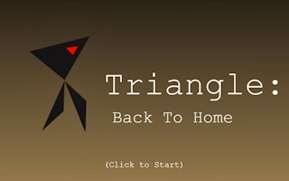 Triangle Back to Home - Paper Fold Adventure